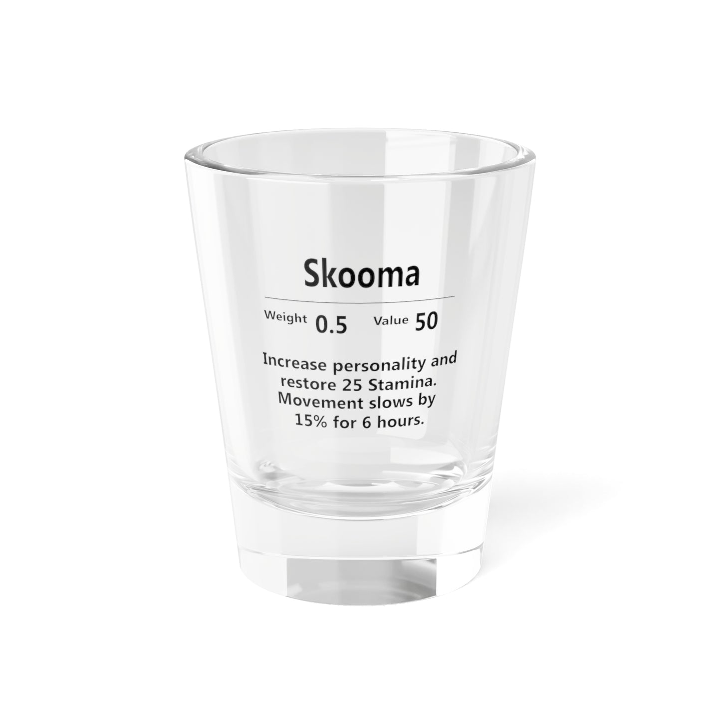 Skooma Shot Glass