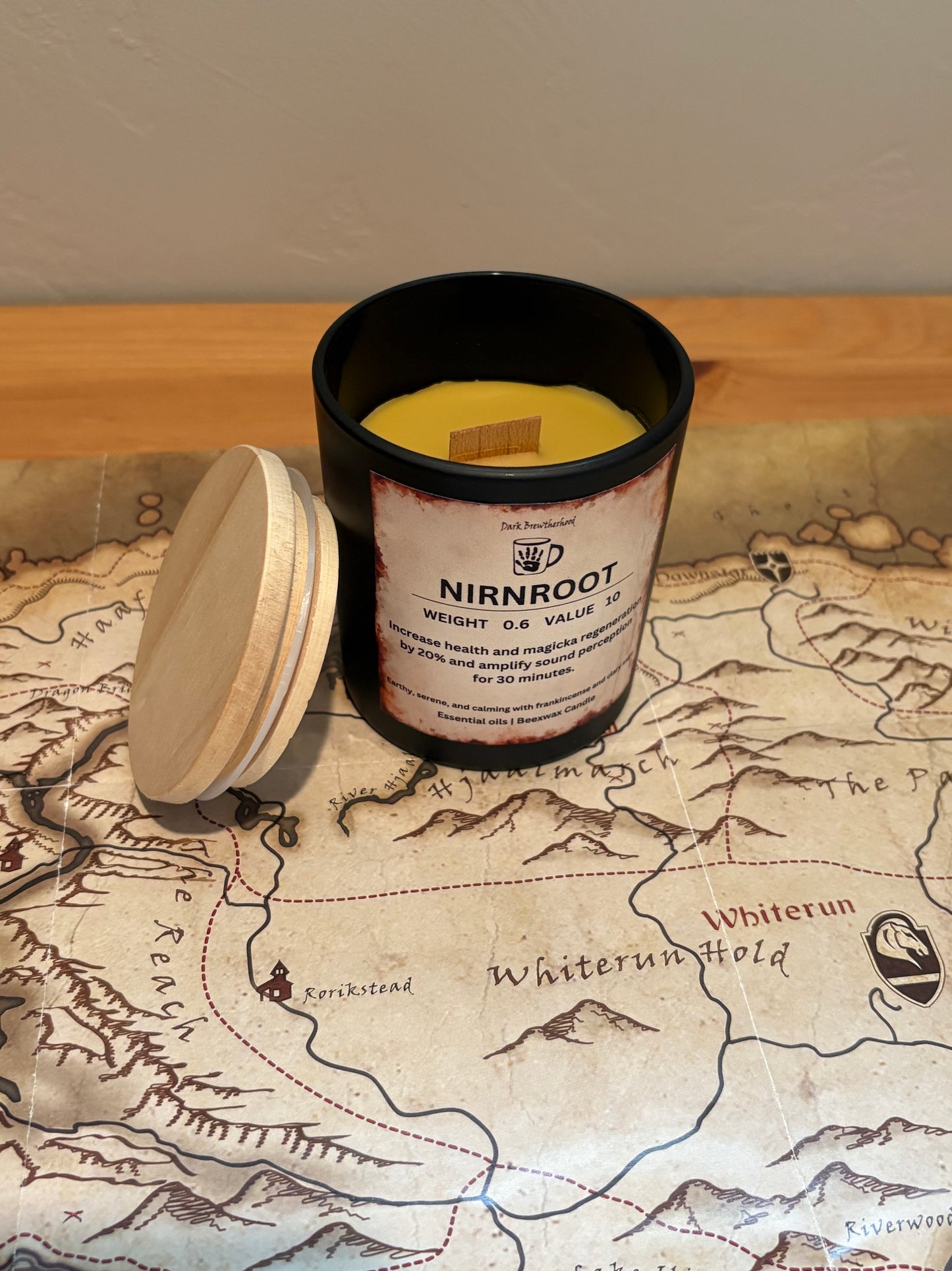 Fantasy Beeswax Candle
