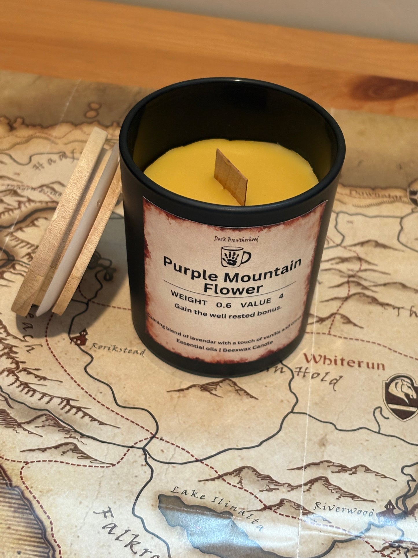 Fantasy Beeswax Candle