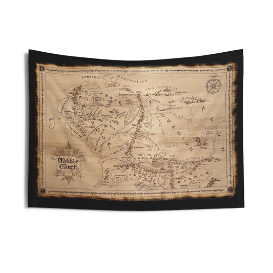 LotR Map Indoor Wall Tapestry