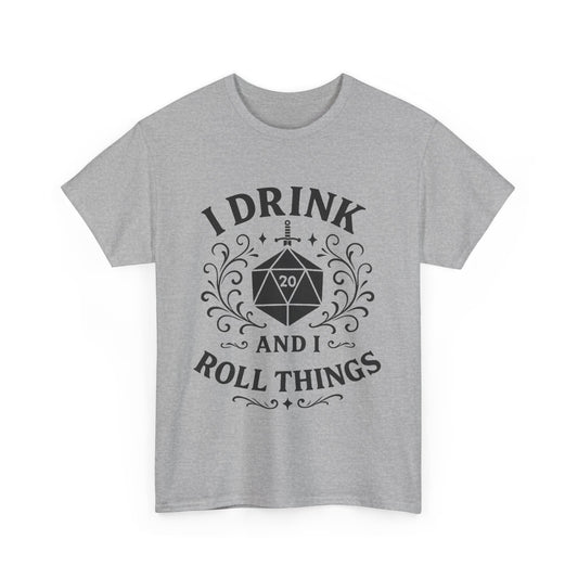 Drink and Roll Things Tshirt