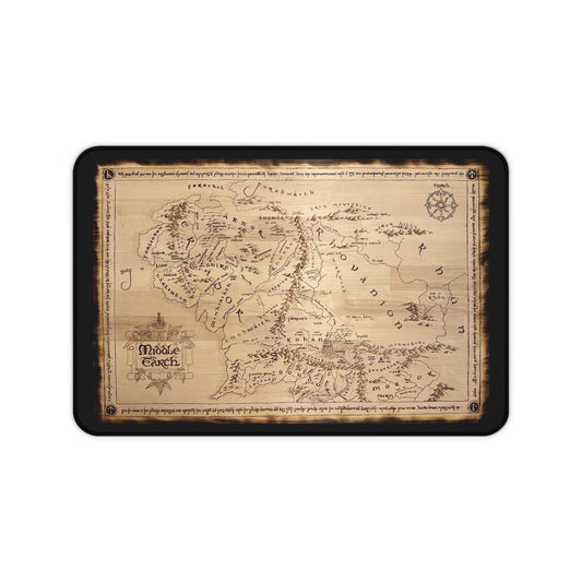 LotR Map Desk Mat