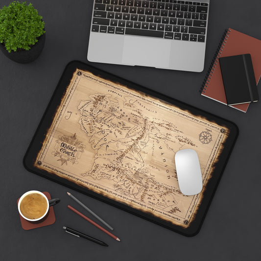 LotR Map Desk Mat