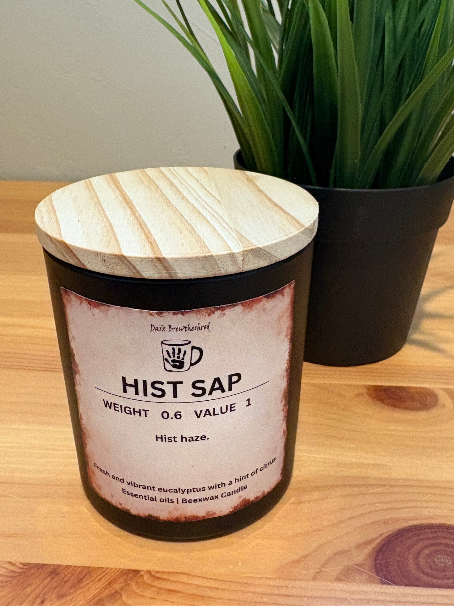 Fantasy Beeswax Candle